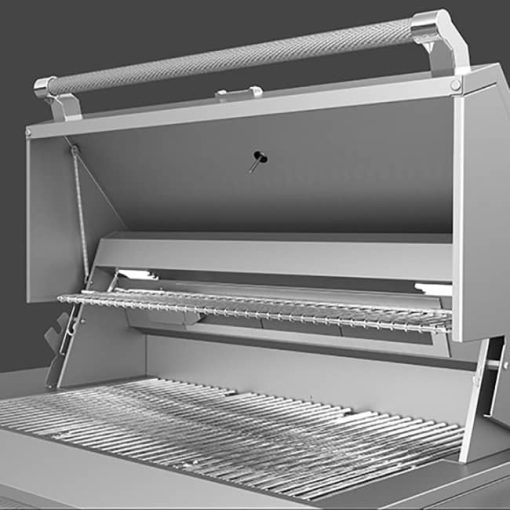 Hestan Aspire 36" Steeletto Built-In Liquid Propane Gas Grill With 1 Sear And the Rest Tubular U-Burners And Rotisserie - Image 2