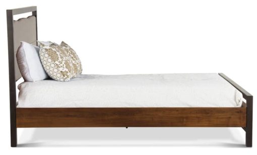 Home Trends & Design Aspen Walnut Queen Bed - Image 3