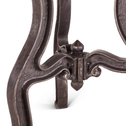 Home Trends & Design 48" Marble French Vintage Round Dining Table - Image 3