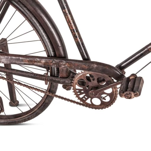 Home Trends & Design Industrial Teak Bicycle Console - Image 3