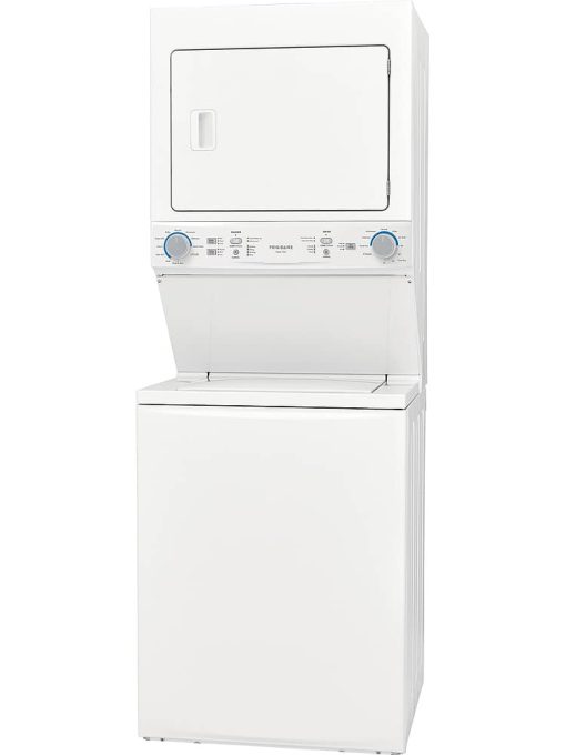 Frigidaire 27" White Stacked Washer And Electric Dryer Laundry Center - Image 3