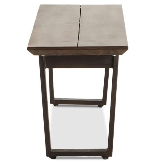 Home Trends & Design Mozambique 56" Walnut Bench - Image 3
