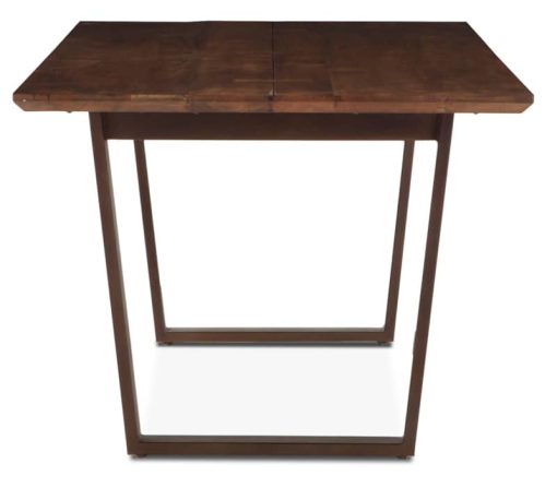 Home Trends & Design 78" Walnut  Mozambique Dining Table - Image 3