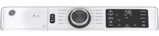 GE ADA 7.8 Cu. Ft. White Smart Front Load Gas Dryer With Sanitize Cycle - Image 3