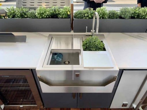 Hestan GRCHS Series 30" Stainless Steel Outdoor Refreshment Center - Image 3
