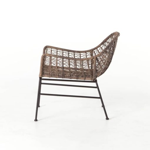Four Hands Grass Roots Collection Bandera Outdoor Woven Club Chair - Image 3