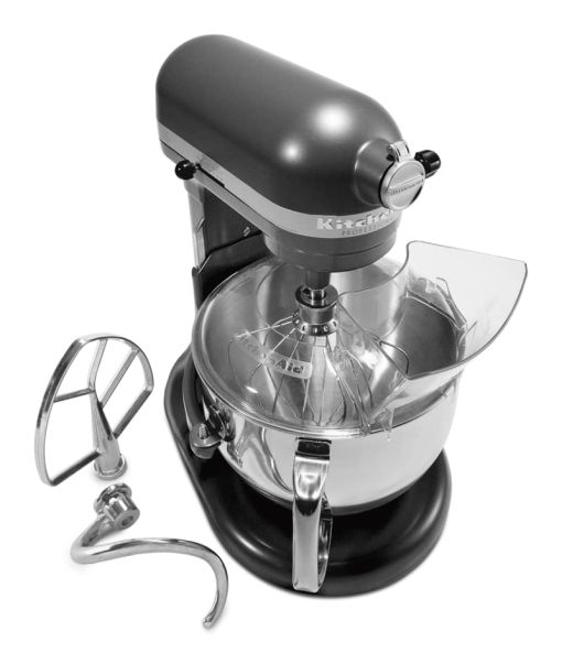 KitchenAid Professional 600 Series 6 Qt. Dark Pewter Bowl-Lift Stand Mixer - Image 4