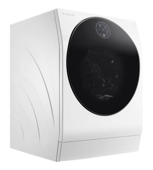LG SIGNATURE 2.8 Cu. Ft. White Smart Wi-Fi Enabled Front Load Washer & Dryer Combo - Image 3