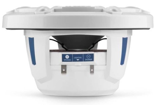 JL Audio M6 Series 6.5" Gloss White Marine Coaxial Speakers (Pair) - Image 3