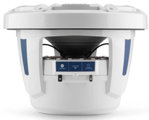 JL Audio M6 Series 8.8" Gloss White Marine Coaxial Speakers (Pair) - Image 3