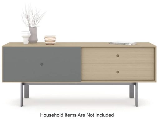 BDI Margo 5229 Drift Oak And Fog Grey Credenza - Image 3