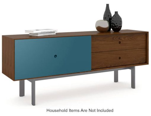 BDI Margo 5229 Toasted Walnut And Marine Credenza - Image 3