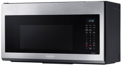 Samsung 1.7 Cu. Ft. Fingerprint Resistant Stainless Steel Over-The-Range Convection Microwave - Image 3