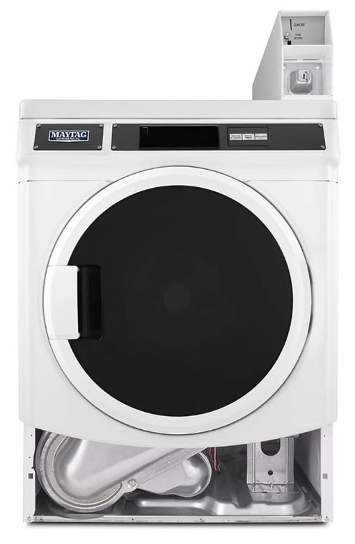 Maytag 27" White Commercial Single Load Super Capacity Electric Dryer - Image 3