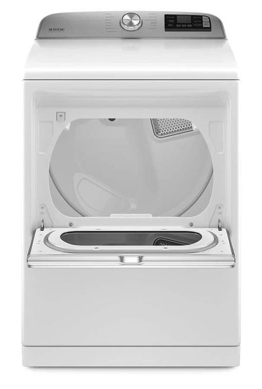 Maytag 7.4 Cu. Ft. White Smart Capable Electric Dryer With Extra Power Button - Image 3