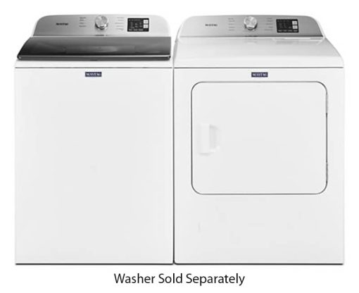Maytag 7 Cu. Ft. White Front Load Gas Dryer With Moisture Sensing - Image 3