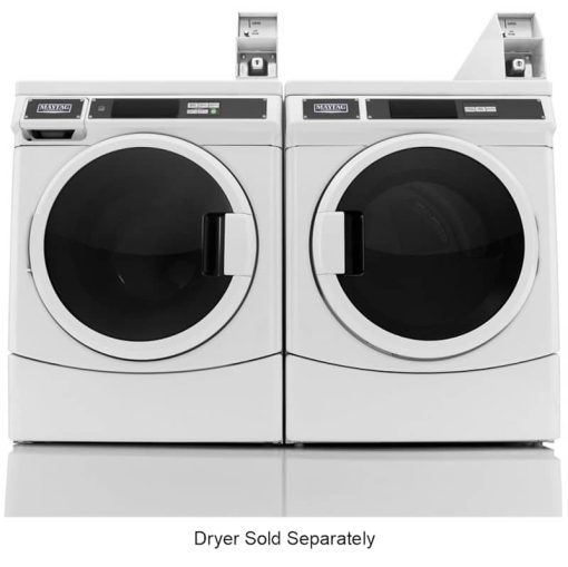 Maytag 27" White Commercial Single Load, Energy Advantage Front-Load Washer - Image 3