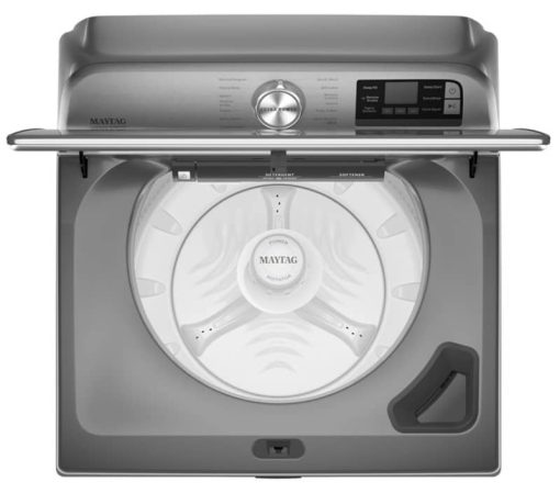 Maytag 5.2 Cu. Ft. Metallic Slate Smart Capable Top Load Washer With Extra Power Button - Image 3