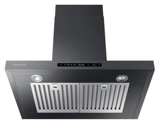 Samsung ADA 30" Fingerprint Resistant Black Stainless Steel Wall Mount Hood - Image 3