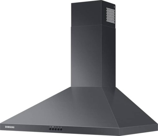 Samsung ADA 30" Fingerprint Resistant Black Stainless Steel Wall Mount Hood - Image 3
