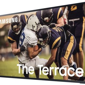 Samsung 75" The Terrace Black QLED 4K UHD Outdoor Smart HDTV - Image 4