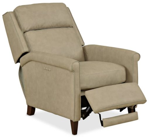 Hooker Furniture Living Room Rankin Power Recliner With Power Headrest - Image 3