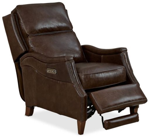Hooker Furniture Living Room Weir Power Recliner With Power Headrest And Lumbar - Image 3