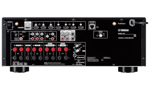 Yamaha Black 7.2 Channel AV Receiver With 8K HDMI And MusicCast - Image 2
