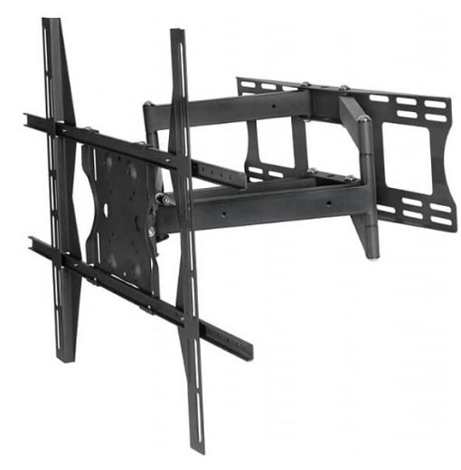 SunBrite Black Dual Arm Articulating Outdoor Weatherproof TV Wall Mount - Image 3