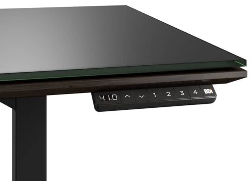 BDI Sequel 20 6152 Charcoal Stained Ash 66" x 30" Lift Standing Desk - Image 3