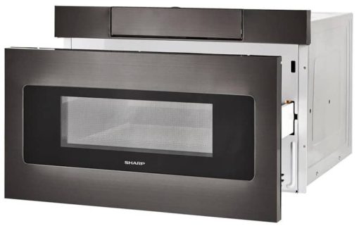 Sharp 24" Black Stainless Steel Microwave Drawer Oven - Image 3
