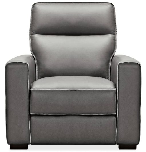Hooker Furniture Living Room Braeburn Leather Recliner With Power Headrest - Image 3