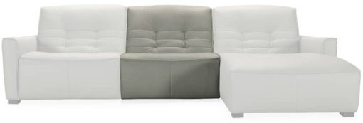 Hooker Furniture Living Room Reaux Grandier 6-Piece RAF Chaise Sectional With 2 Recliners - Image 3