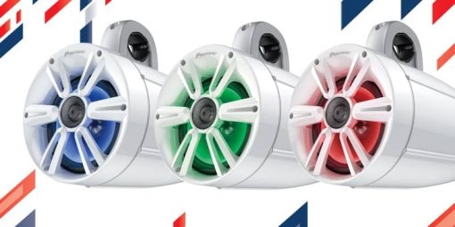 Pioneer 7.7" IPX7 Certified Tower Speaker With Built-In RGB LED Lighting - Image 3
