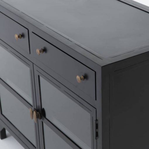 Four Hands Belmont Collection Shadow Box Media Console - Image 6
