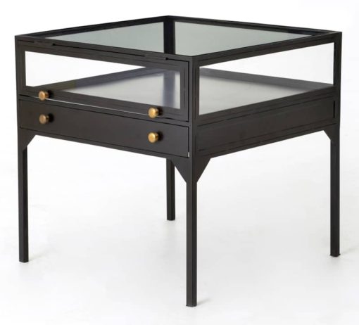 Four Hands Belmont Collection Shadow Box End Table