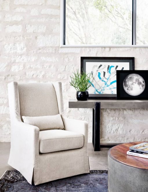 Four Hands Bina Collection Crosby Round Coffee Table - Image 3