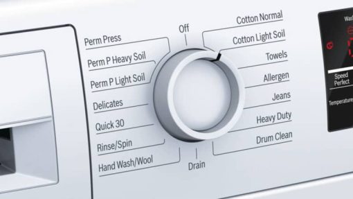 Bosch ADA 300 Series 24" White Compact Front Load Washer - Image 3