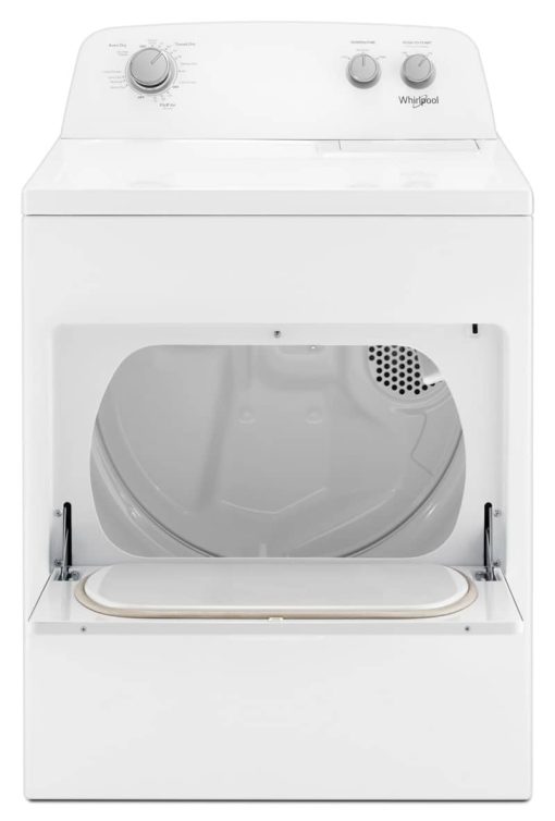Whirlpool 7 Cu. Ft. White Electric Dryer With AutoDry Drying System - Image 3