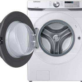 Samsung 4.5 Cu. Ft. White Front Load Washer With Steam - Image 3