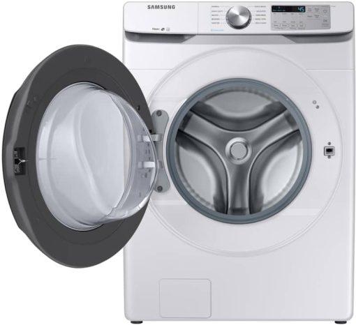 Samsung 4.5 Cu. Ft. White Front Load Washer With Steam - Image 3