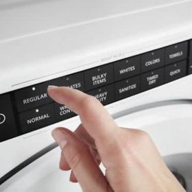 Whirlpool ADA 7.4 Cu. Ft. White Front Load Gas Dryer With Steam Cycles - Image 3