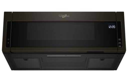 Whirlpool 1.1 Cu. Ft. Fingerprint Resistant Black Stainless Steel Low Profile Microwave Hood Combination - Image 4