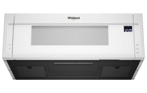 Whirlpool 1.1 Cu. Ft. White Low Profile Microwave Hood Combination - Image 4