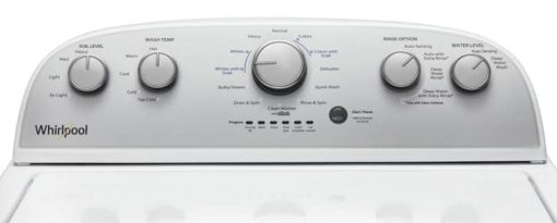 Whirlpool 3.9 Cu. Ft. White Top Load Washer With Soaking Cycles - Image 3