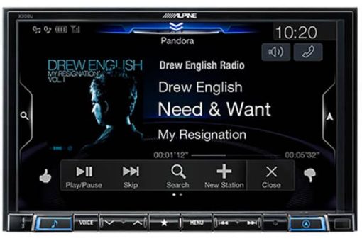Alpine 8" Mech-Less Navigation Receiver - Image 3