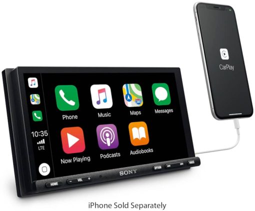 Sony 6.95" Apple CarPlay/Android Auto High Power Media Receiver - Image 3
