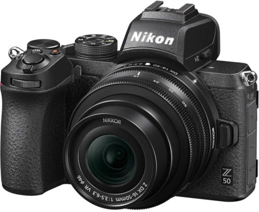 Nikon Z 50 Black Mirrorless Digital Camera With 16-50mm Lens - Image 4