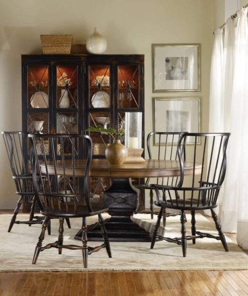 Hooker Furniture Dining Room Sanctuary Spindle Side Chair - Image 3