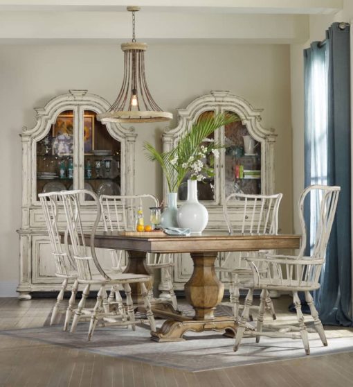 Hooker Furniture Dining Room Sanctuary Spindle Back Side Chair - Image 2